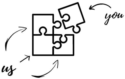 Invested Teacher - About - Youll Fit In Here Puzzle Pieces